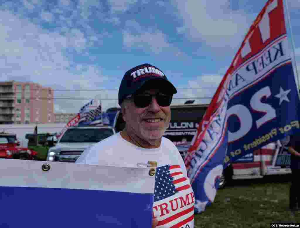 Apoyo de la Comunidad Judía al Presidente Donald Trump en North Miami.