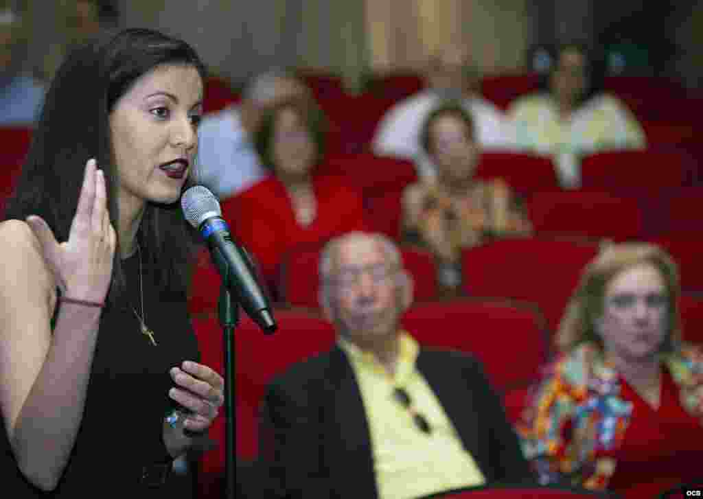 Rosa María Payá, líder del movimiento Cuba Decide afirmó que, "los cubanos que estamos envueltos en la lucha por la libertad tenemos una unidad de propósitos, y ese propósito es Cuba libre, y ese propósito es Cuba democrática". 
